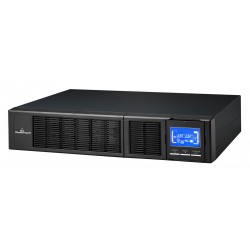 POWERTECH UPS On Line PT-1357 για rack 2U, με οθόνη, 1000VA/900W, 3x Schuko output