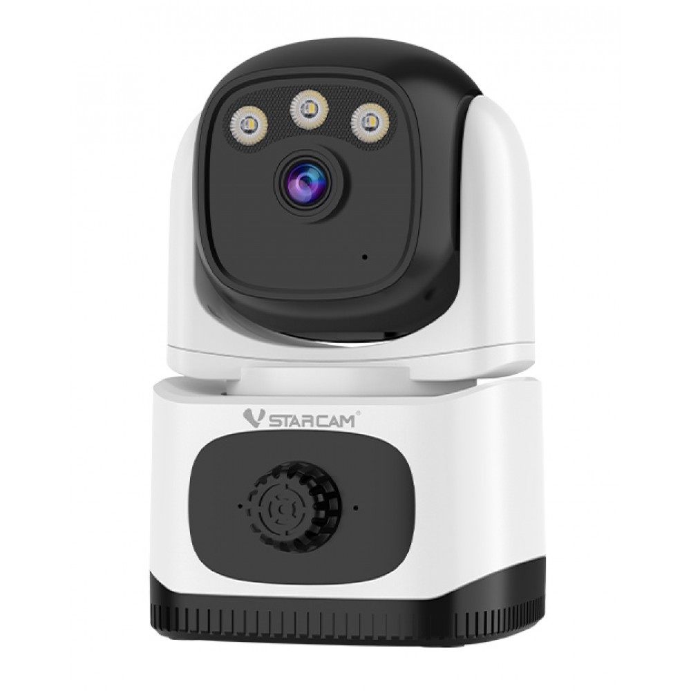 VSTARCAM smart κάμερα CS995M με ανιχνευτή καπνού/αερίου, 3MP, WiFi, PTZ, SD