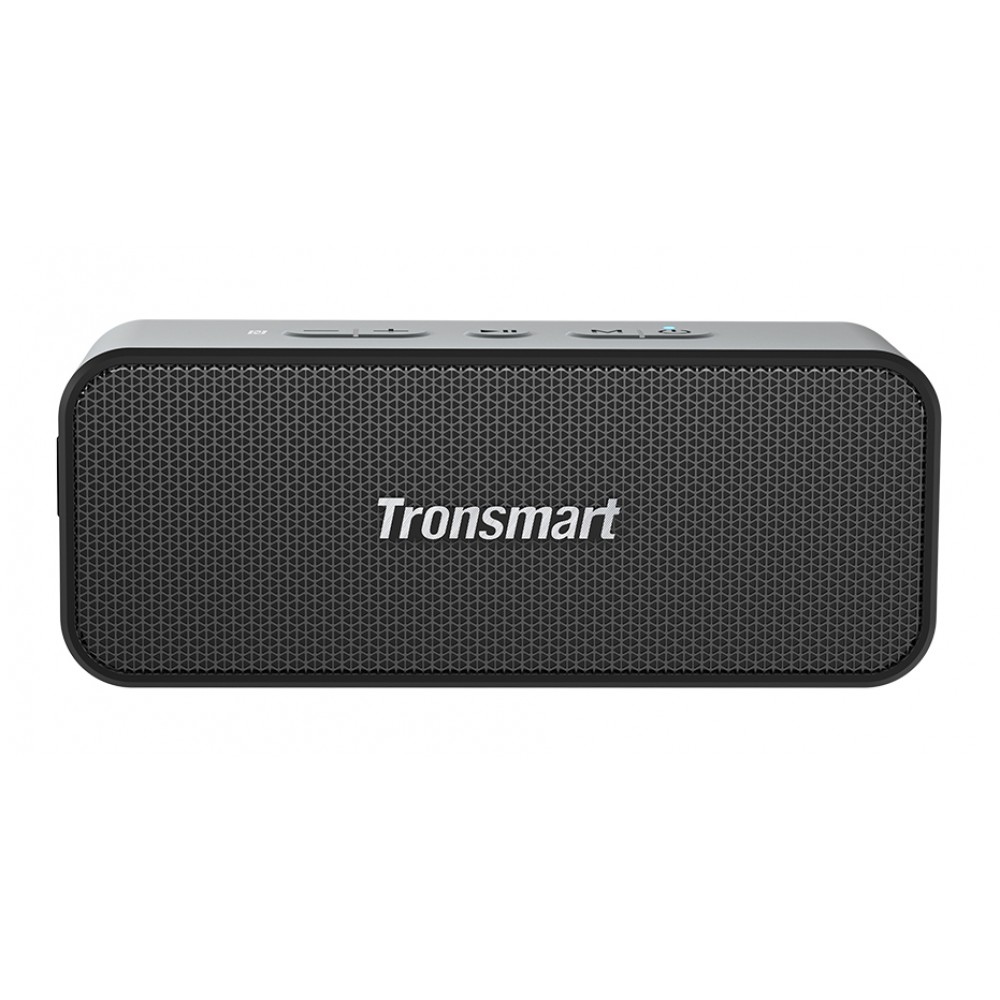 TRONSMART φορητό ηχείο T2 Plus Upgraded, 20W, Bluetooth/NFC, 4000mAh, μαύρο