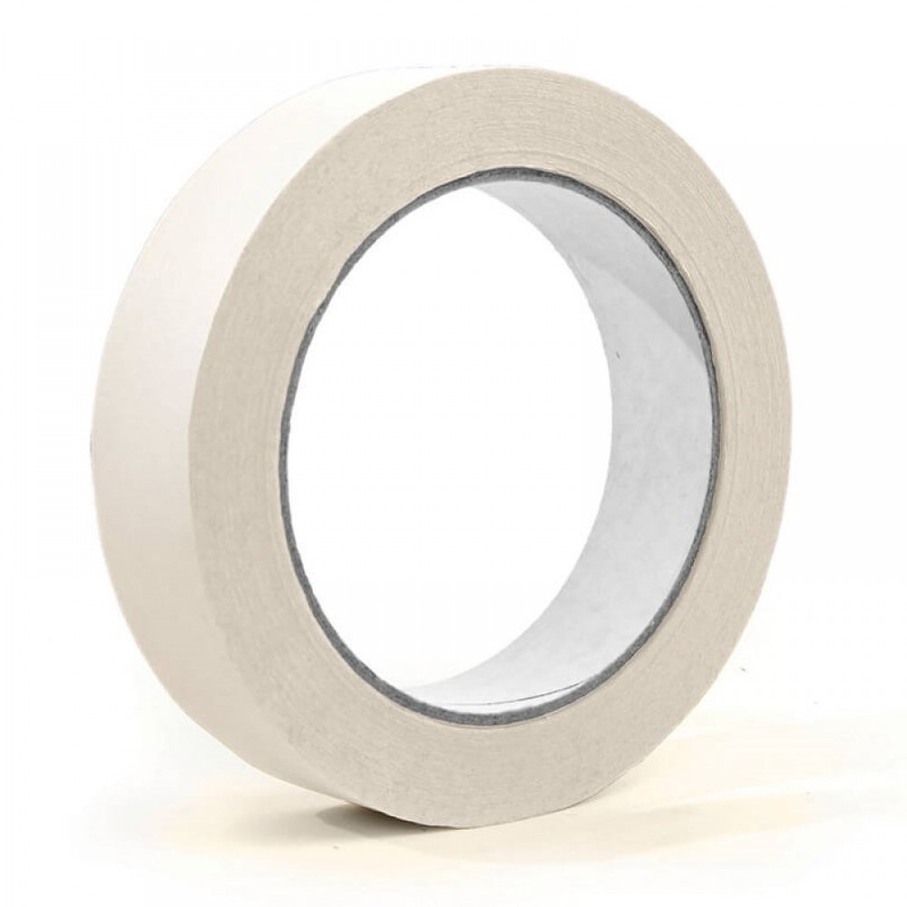 SELLOPLAST Χαρτοταινία Masking 60°C Λευκή SEL-026 19mm, 40m, 4τμχ