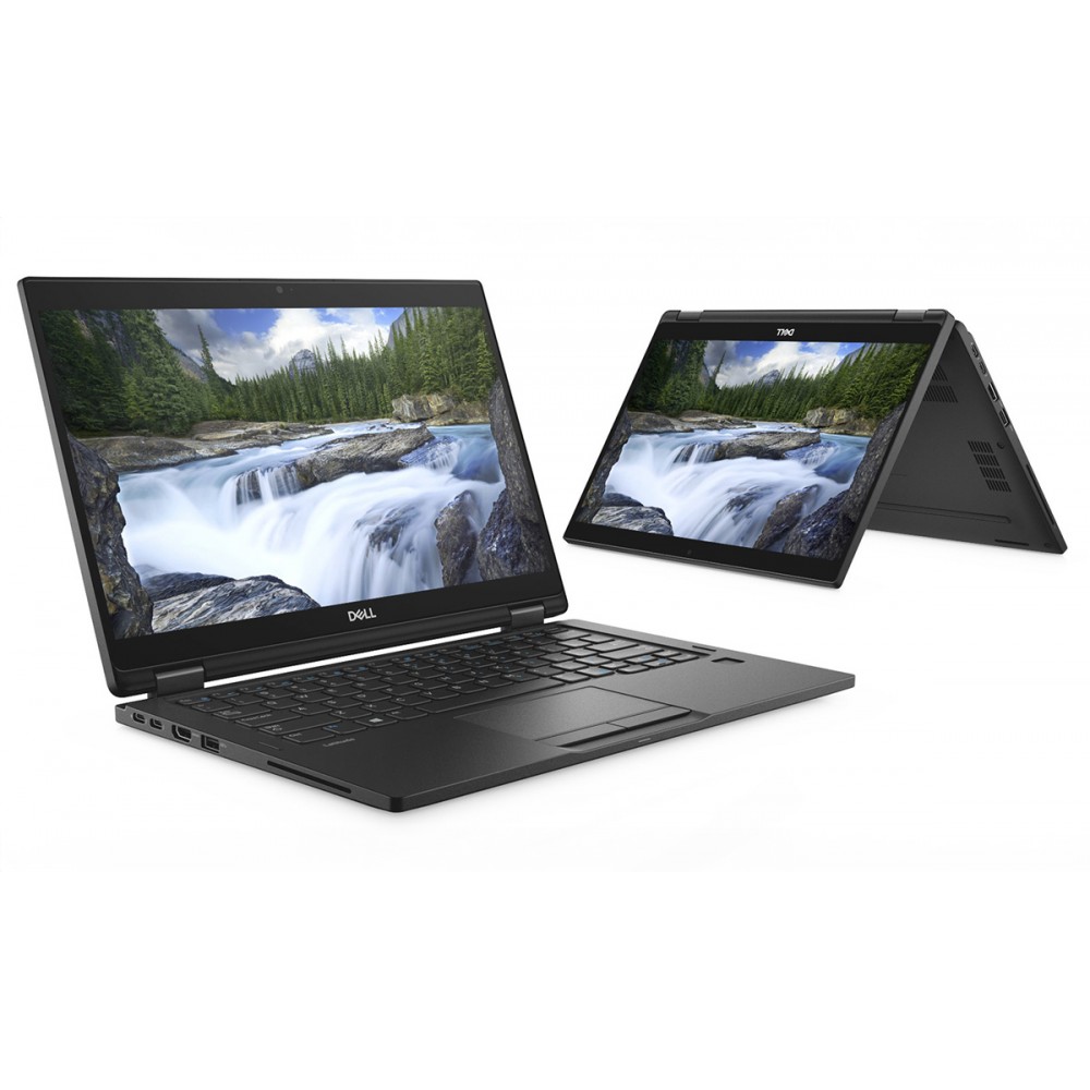 DELL Laptop Latitude 7390 2 IN 1, Grade C, i7-8650U, 16/256GB M.2, 13.3, Cam, UHD Graphics 620, FreeDOS