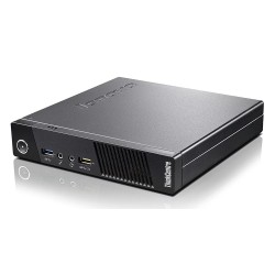 LENOVO PC ThinkCentre M83 Micro, Refurbished Grade A Repainted, i5-4570S, 8/128GB SSD, FreeDOS