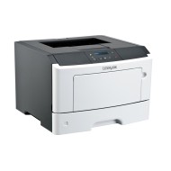 LEXMARK used Printer MS410DN, Laser, monochrome, με toner & drum