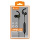 YISON earphones E14 με μαγνήτη, Bluetooth, 10mm, 65mAh, μαύρα