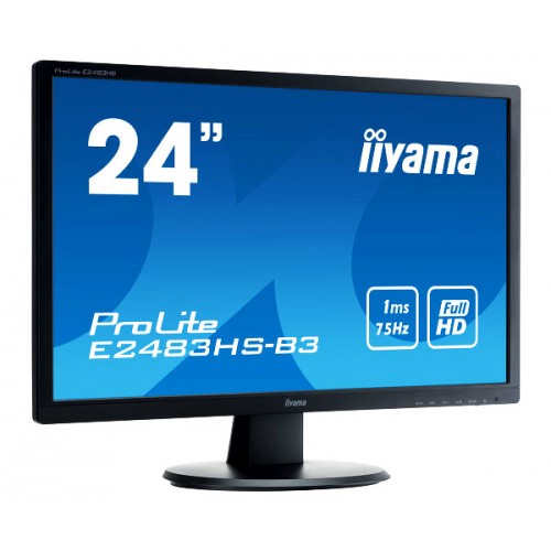 IIYAMA used οθόνη B2480H LED, 24 1920x1080, VGA/DVI/HDMI, Grade A