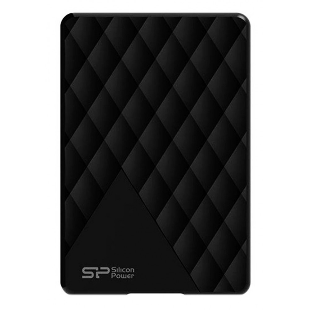 SILICON POWER εξωτερικός HDD 1TB Diamond D06, USB 3.2, μαύρος