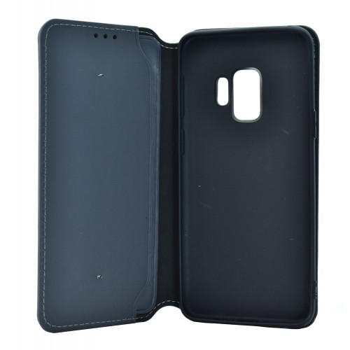 POWERTECH Θήκη Slim Leather για Samsung S9, γκρι