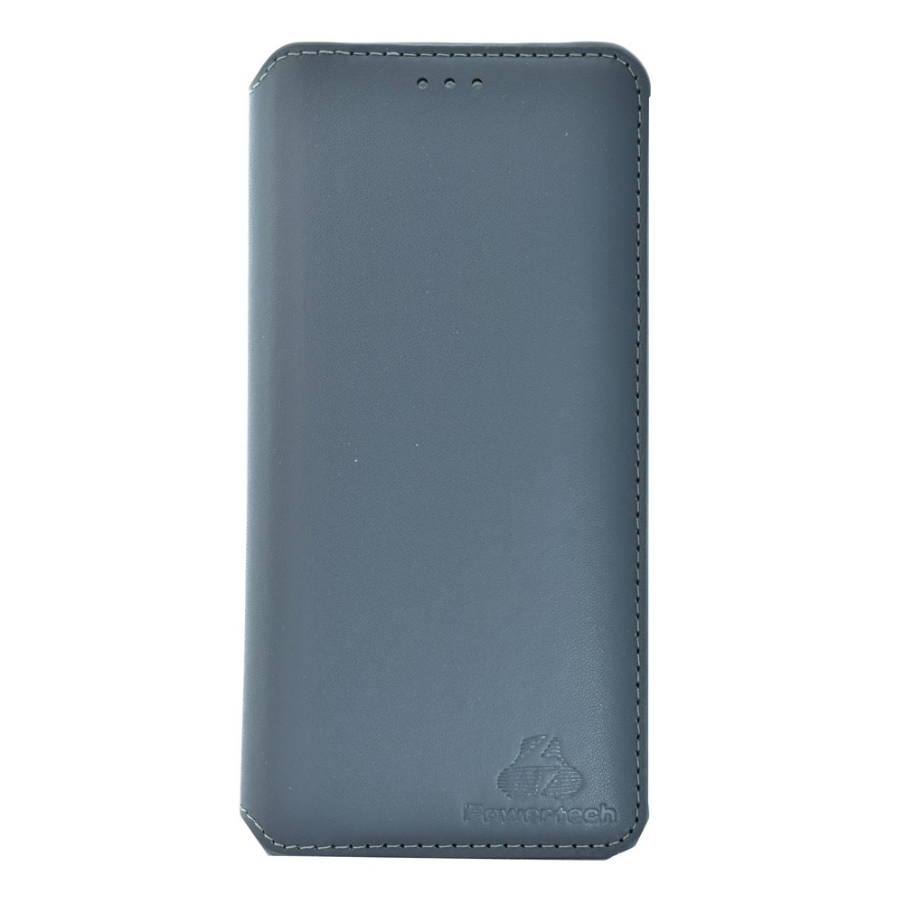 POWERTECH Θήκη Slim Leather για Samsung J6 Plus 2018, γκρι