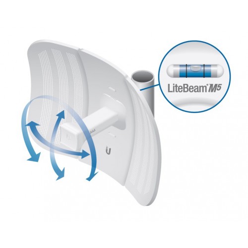 UBIQUITI LiteBeam M5 airMAX CPE Access Point LBE-M5-23, 23dBi, 5GHz