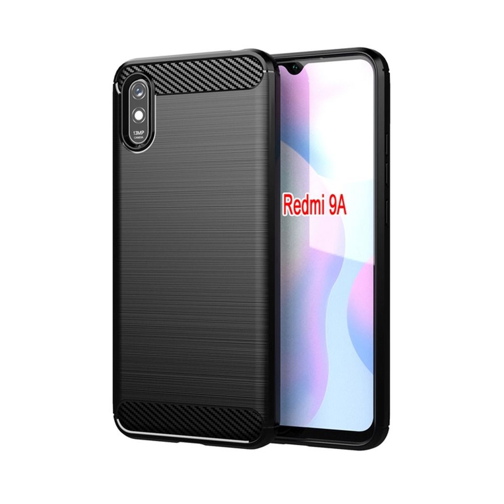 CARBON θήκη για XIAOMI Redmi 9A / 9AT Μαύρο