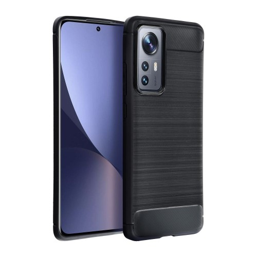 CARBON θήκη για XIAOMI POCO M4 PRO 5G / Redmi Note 11T 5G / Redmi Note 11S 5G Μαύρο