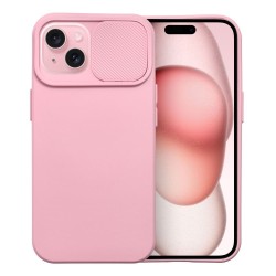 SLIDE case for IPHONE 15light pink