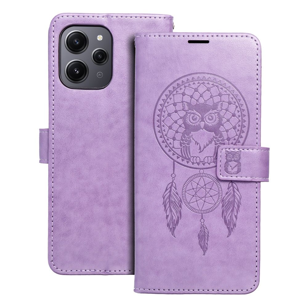 MEZZO Book θήκη για XIAOMI Redmi 12 4G / 12 5G dreamcatcher Μωβ