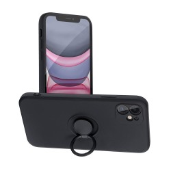 SILICONE RING case forIPHONE 11 black