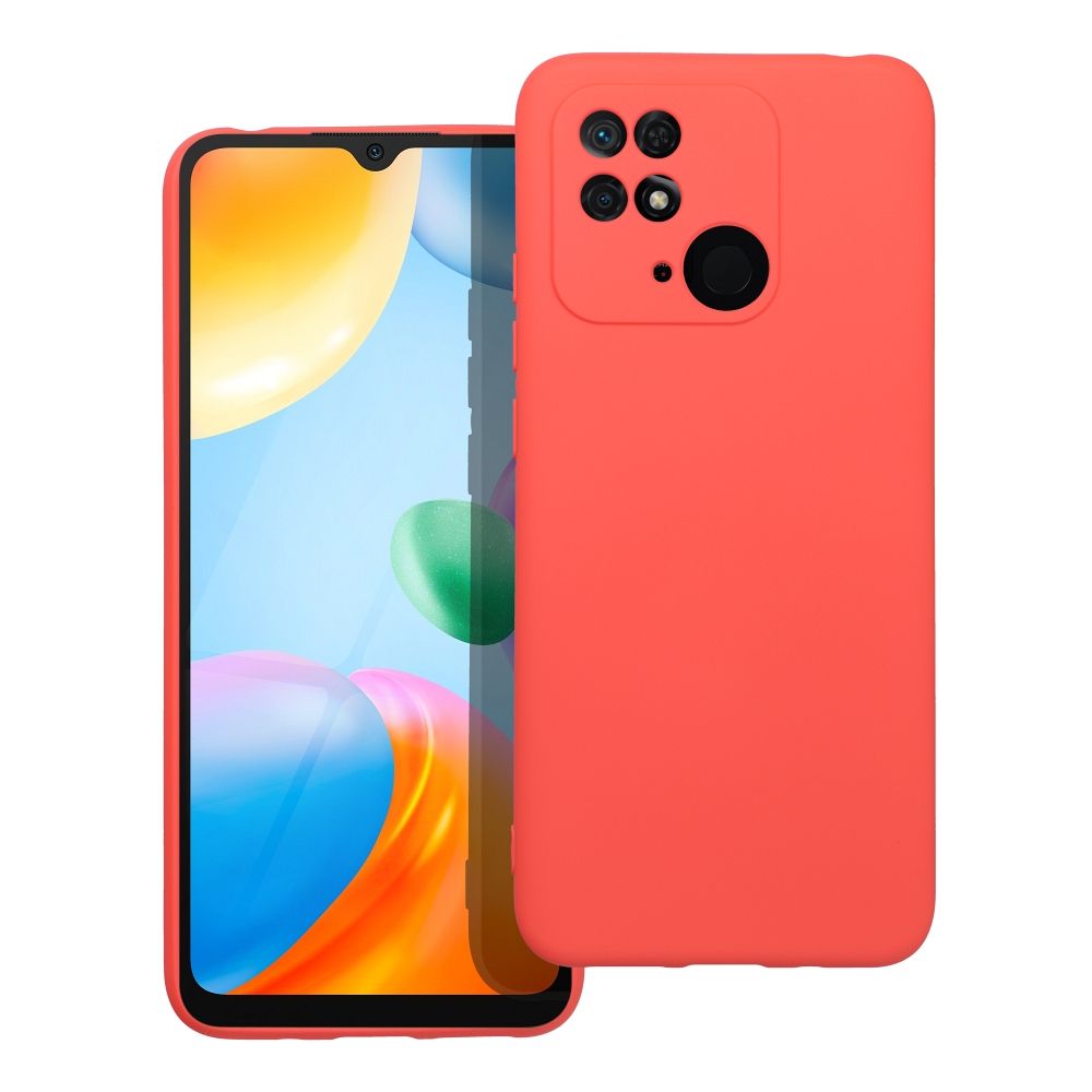 SILICONE θήκη για XIAOMI Redmi 10C Πορτοκαλί