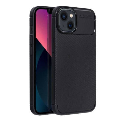 Case CARBON PREMIUM for IPHONE 13 black