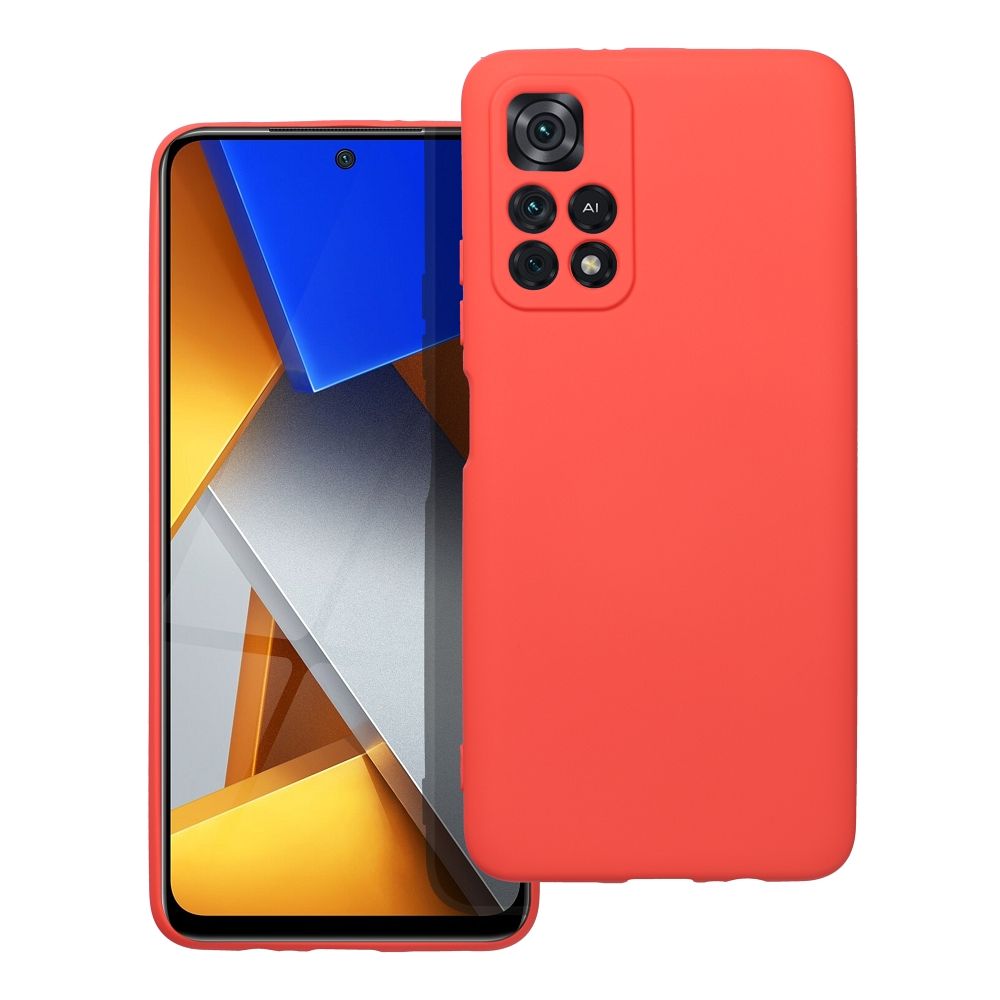 SILICONE θήκη για XIAOMI POCO M4 PRO 5G / Redmi Note 11T 5G / Redmi Note 11S 5G Πορτοκαλί