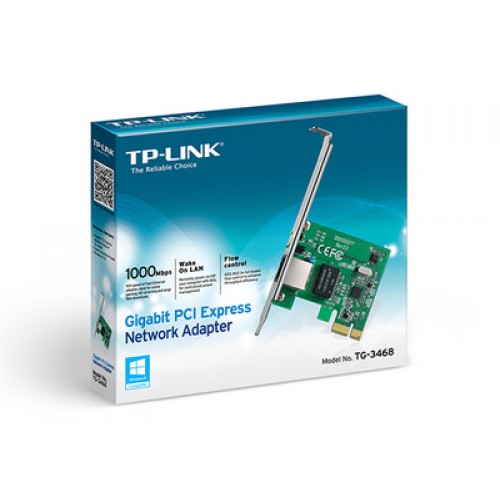 TP-LINK PCI Express Network Adapter TG-3468, low profile, Ver. 4.0