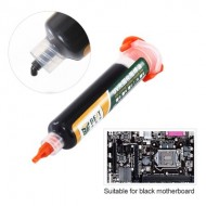 BEST PCB Repairing UV Solder mask ink BST-UVH900, 10cc, μαύρο