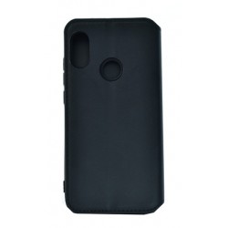 POWERTECH Θήκη Slim Leather για Xiaomi Redmi 6 Pro, μαύρη