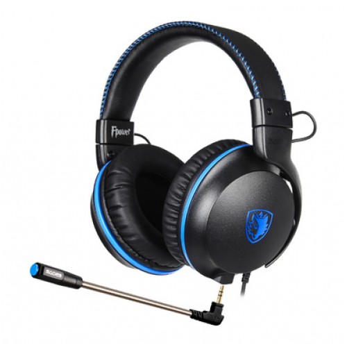 SADES Gaming Headset Fpower SA-717-BL, multiplatform, 3.5mm